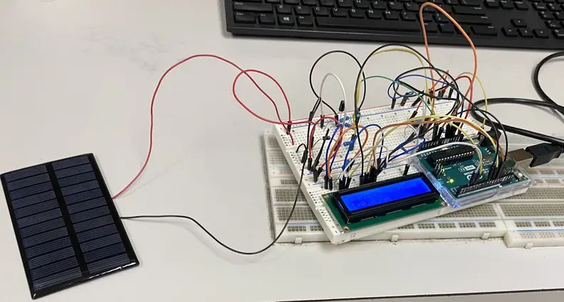 Concept of how the LED light strip will activate except adding Bluetooth on top to control the LED strp